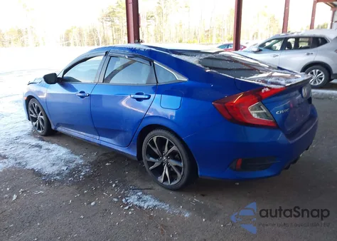2019 Honda Civic Sport из США, поврежденный, VIN 2HGFC2F82KH523210